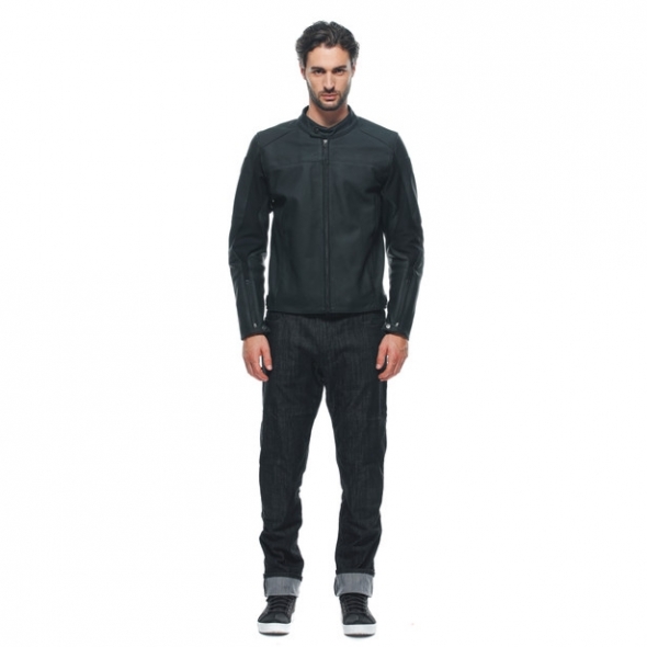Dainese wear Dainese Razon 2 Perf. Leather Jacket Black | 201533886-001 | dai_201533886-001_48 | euronetbike-net Dainese wear Dainese Razon 2 Perf. Leather Jacket Black | 201533886-001 | dai_201533886-001_48 | euronetbike-net