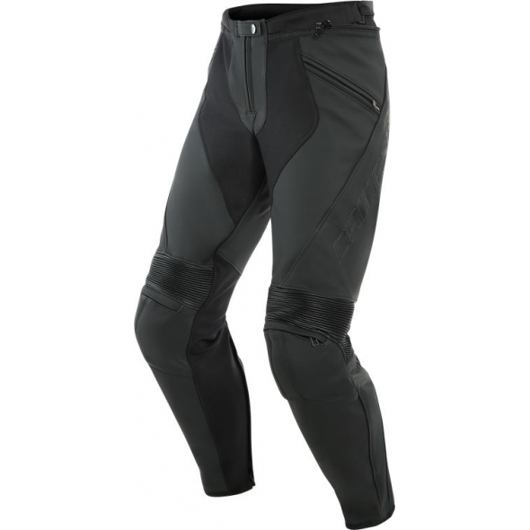 Dainese wear Dainese PONY 3 LEATHER PANTS, BLACK-MATT, Size 44 | 201553711076008 | dai_201553711-076_44 | euronetbike-net Dainese wear Dainese PONY 3 LEATHER PANTS, BLACK-MATT, Size 44 | 201553711076008 | dai_201553711-076_44 | euronetbike-net