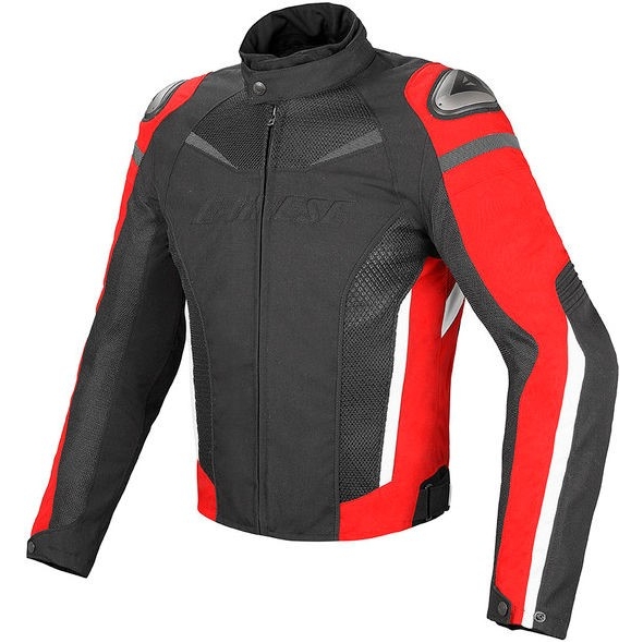 Dainese wear Dainese Jacket SUPER SPEED D-DRY, black/red/white, Size 54 | 201654579678013 | dai_201654579-678_54 | euronetbike-net