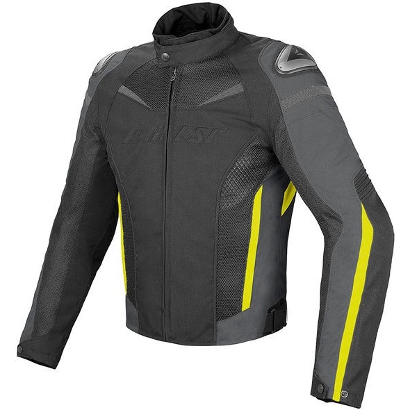 Dainese wear Dainese Jacket SUPER SPEED D-DRY, black/dark-gull-grey/fluo-yellow, Size 50 | 201654579P76011 | dai_201654579-P76_50 | euronetbike-net Dainese wear Dainese Jacket SUPER SPEED D-DRY, black/dark-gull-grey/fluo-yellow, Size 50 | 201654579P76011 | dai_201654579-P76_50 | euronetbike-net