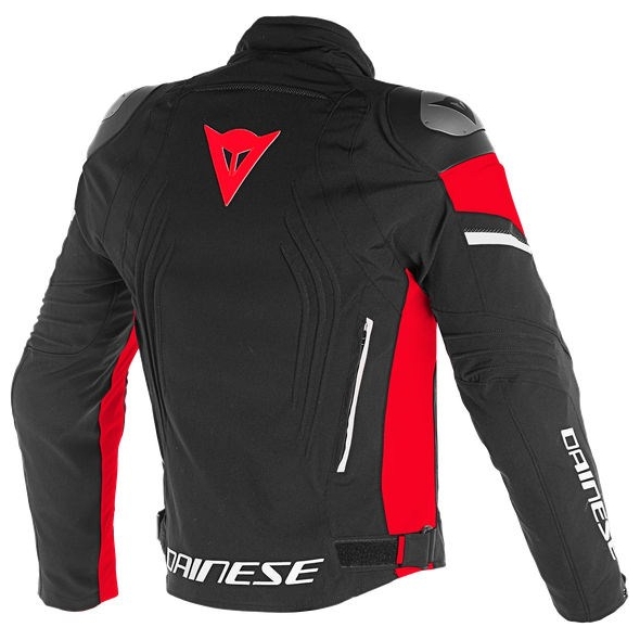Dainese wear Dainese RACING 3 D-DRY JACKET , BLACK/BLACK/RED, Size 46 | 201654605-684_46 | dai_201654605-684_46 | euronetbike-net