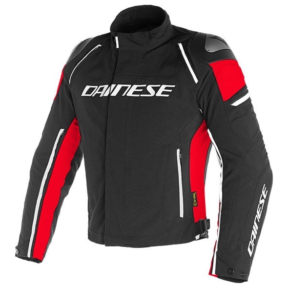 Dainese wear Dainese RACING 3 D-DRY JACKET , BLACK/BLACK/RED, Size 46 | 201654605-684_46 | dai_201654605-684_48 | euronetbike-net