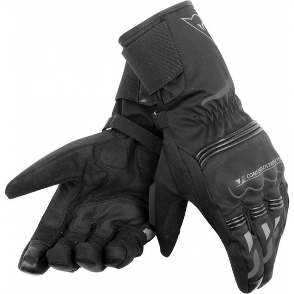 Dainese wear Dainese TEMPEST UNISEX D-DRY LONG GLOV, BLACK/BLACK, Size XXXS | 201815871-631_XXXS | dai_201815871-631_XXS | euronetbike-net
