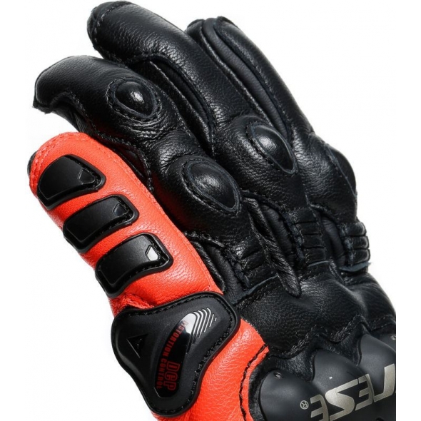 Dainese wear Dainese 4-STROKE 2 GLOVES, BLACK/FLUO-RED, Size XS | 201815926628003 | dai_201815926-628_XS | euronetbike-net