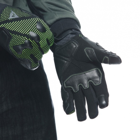 Dainese wear Dainese Unruly Ergo-Tek Gloves Anthracite/Acid-Green | 201815970-21I | dai_201815970-21I_XXXL | euronetbike-net