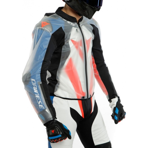 Dainese wear Dainese RAIN BODY RACING 2, BLACK/TRANSPARENT, Size S | 20199006719F004 | dai_201990067-19F_S | euronetbike-net