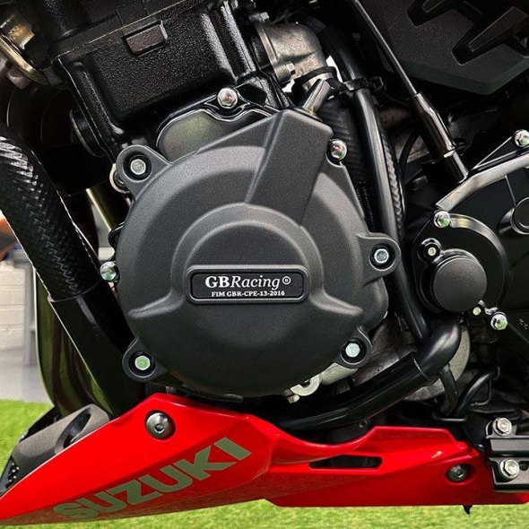 GBRacing GBRacing GSX-S750 L7 Secondary Alternator Cover | EC-GSXS750-L7-1-GBR | gbr_EC-GSXS750-L7-1-GBR | euronetbike-net
