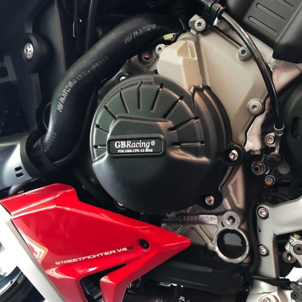 GBRacing GBRacing V4S Streetfighter Alternator Cover 2020-2022 | EC-V4S-SF-2020-1-GBR | gbr_EC-V4S-SF-2020-1-GBR | euronetbike-net
