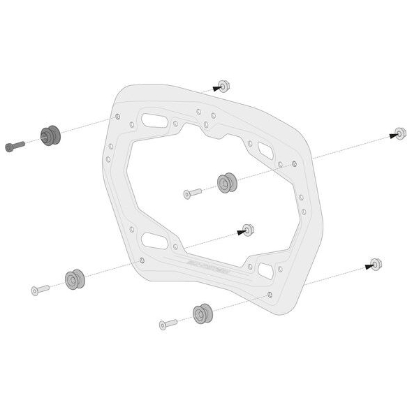 SW-Motech SW Motech AERO ABS side case system | KFT.01.841.60100/B | sw_KFT_01_841_60100B | euronetbike-net