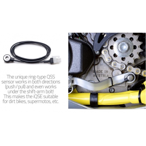 Healtech Electronics HEALTECH QuickShifter easy kit (iQSE-2 + QSH harness) | iQSE-2-QSH-OV1 | hlt_iQSE-2-QSH-OV1 | euronetbike-net