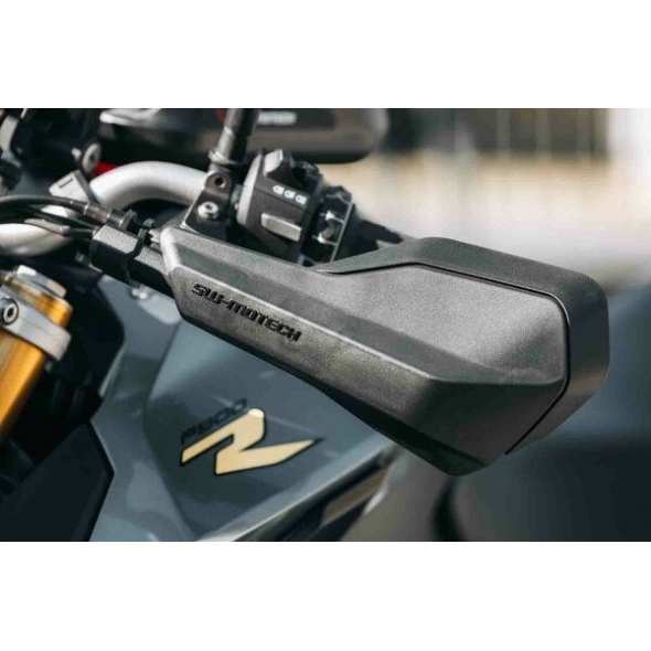 SW-Motech SW Motech Sport handguard kit. Black. For hollow handlebars. 22mm to 1 inch. | HDG.00.220.20800/B | sw_HDG_00_220_20800B | euronetbike-net