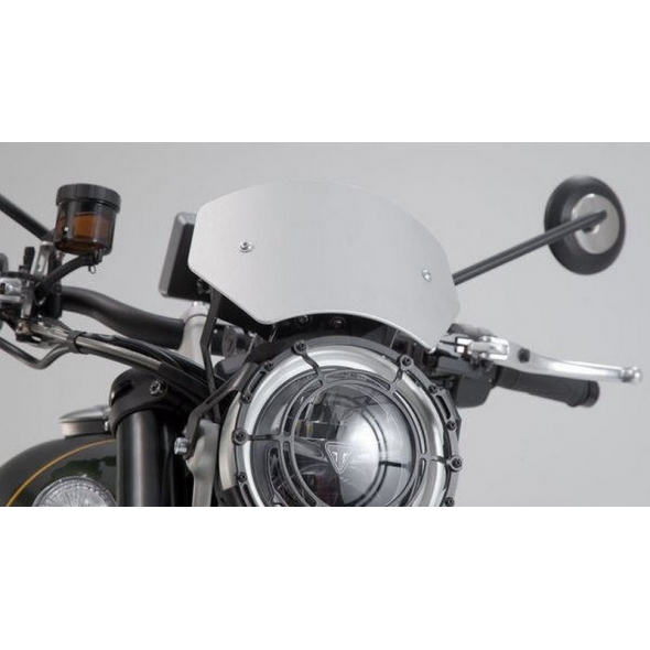 SW-Motech SW-MOTECH Windscreen Grey. Triumph Scrambler 1200 XC / XE (18-). | SCT.11.929.10000/S | sw_SCT_11_929_10000S | euronetbike-net
