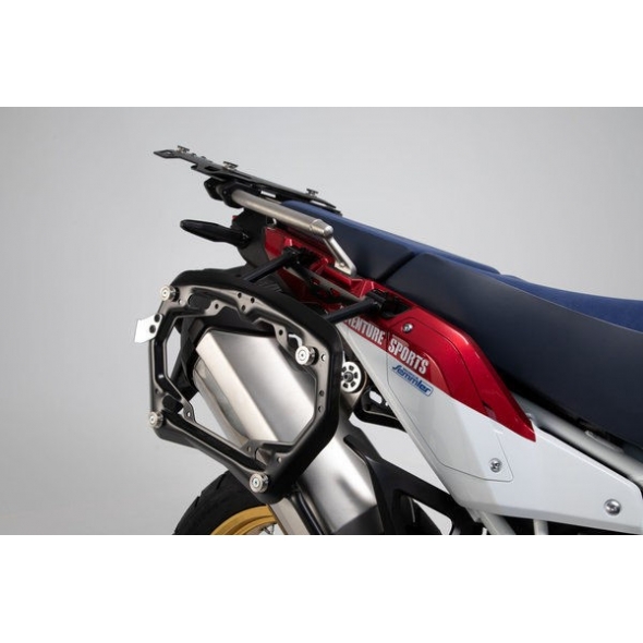 SW-Motech SW-Motech PRO side carriers. Black. Honda CRF1000L / Adventure Sports (18). | KFT.01.890.30002/B | sw_KFT_01_890_30002B | euronetbike-net