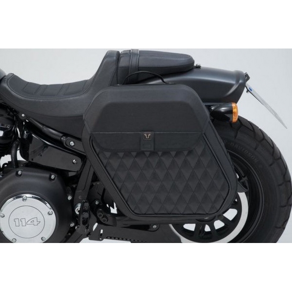 SW-Motech SW-MOTECH Legend Gear side bag system LH Harley-Davidson Softail Fat Bob (17-). | BC.HTA.18.682.20300 | sw_BC_HTA_18_682_20300 | euronetbike-net