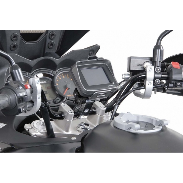SW-Motech SW Motech GPS mount with handlebar clamp | GPS.00.308.10201/S | sw_GPS_00_308_10201S | euronetbike-net