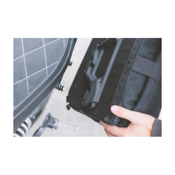 SW-Motech SW Motech Legend Gear side bag LC1 - Black Edition | BC.HTA.00.401.10200L | sw_BC_HTA_00_401_10200L | euronetbike-net