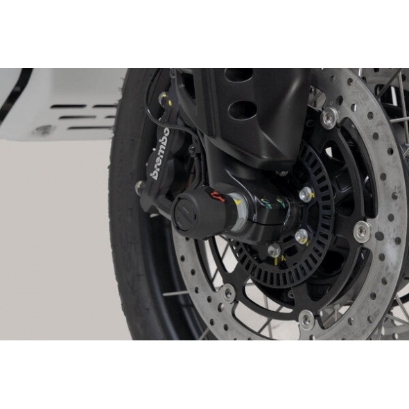 SW-Motech SW Motech Slider set for front axle. Black. Moto Guzzi V85 TT (21-). | STP.17.176.10200/B | sw_STP_17_176_10200B | euronetbike-net