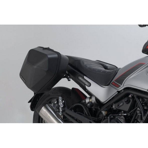 SW-Motech SW Motech URBAN ABS side case system. 2x 16.5L. Benelli Leoncino 500 (17-)/Trail (18-). | BC.HTA.19.056.30000/B | sw_BC_HTA_19_056_30000B | euronetbike-net