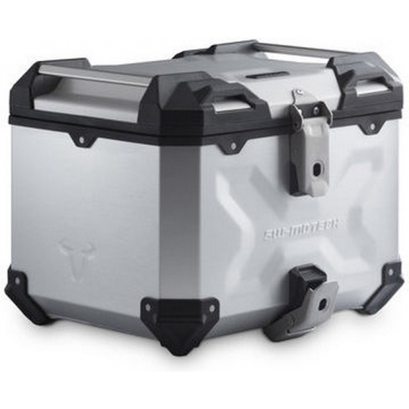 SW-Motech SW-MOTECH TRAX ADV topcase system Silver. Moto Guzzi V85 TT (19-). | GPT.17.925.70000/S | sw_GPT_17_925_70000S | euronetbike-net