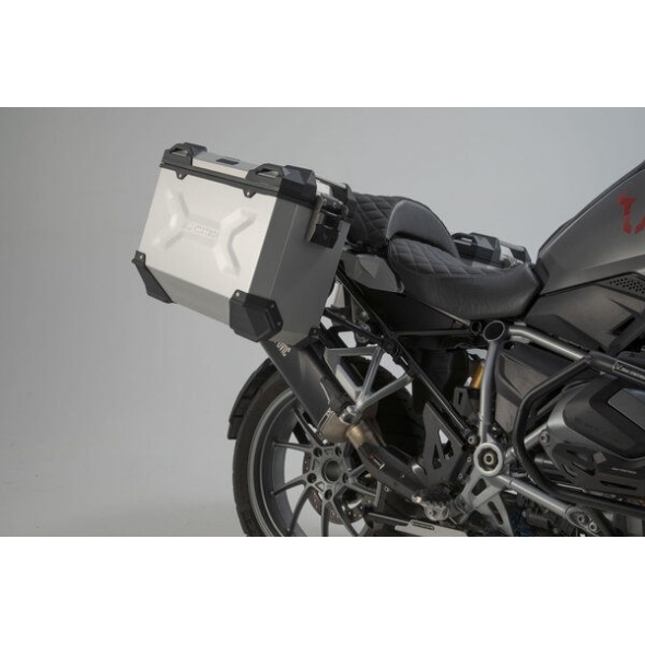 SW-Motech SW MOTECH TRAX ADV aluminum case system + Akrapovic | KFT.07.664.72000/S | sw_KFT_07_664_72000S | euronetbike-net