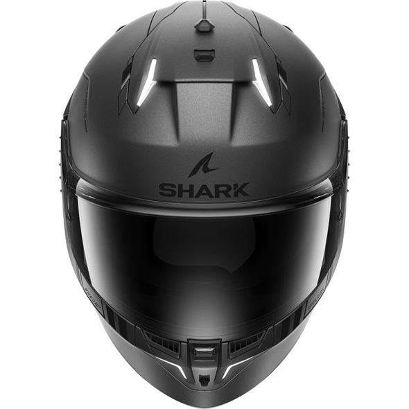 Shark Helmets Shark Full Face Helmet Skwal I3 Blank SP Mat Anthracite Black Silver | HE0811EAKS | sh_HE0811EAKSXXL | euronetbike-net