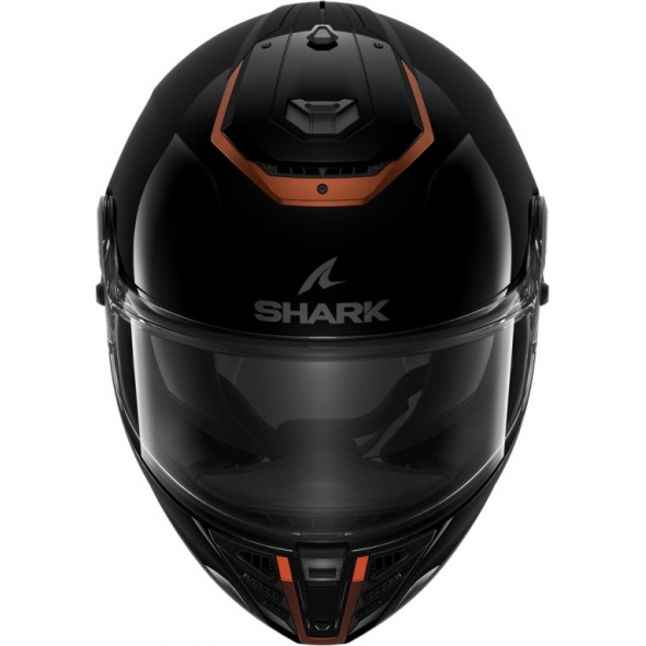 Shark Helmets Shark Full Face Helmet SPARTAN RS BLANK SP, Black Cupper Black/KCK, Size XS | HE8104EKCKXS / HE8104KCKXS | sh_HE8104EKCKXXL | euronetbike-net