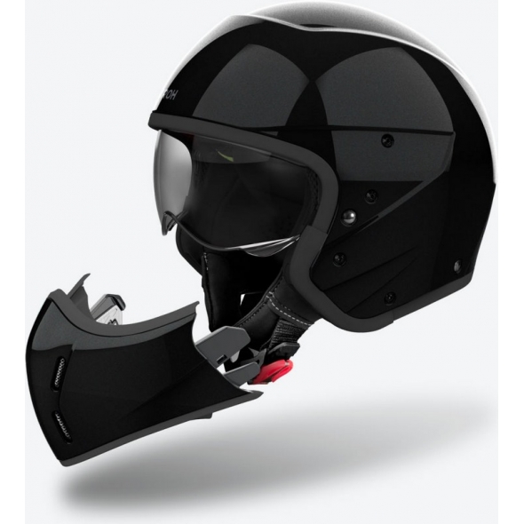 Airoh Airoh JET Helmet J 110 COLOR, BLACK GLITTER | J135 / AI55A13J11P0C | airoh_J135_S | euronetbike-net