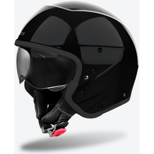 Airoh Airoh JET Helmet J 110 COLOR, BLACK GLITTER | J135 / AI55A13J11P0C | airoh_J135_XS | euronetbike-net