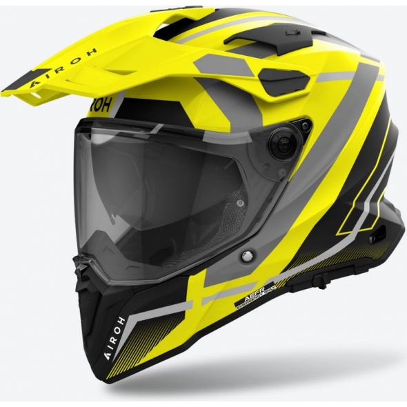 Airoh Airoh OFF-ROAD Helmet COMMANDER 2 MAVICK, YELLOW MATT | CM2M31 / AI54A13111MYC | airoh_CM2M31_M | euronetbike-net