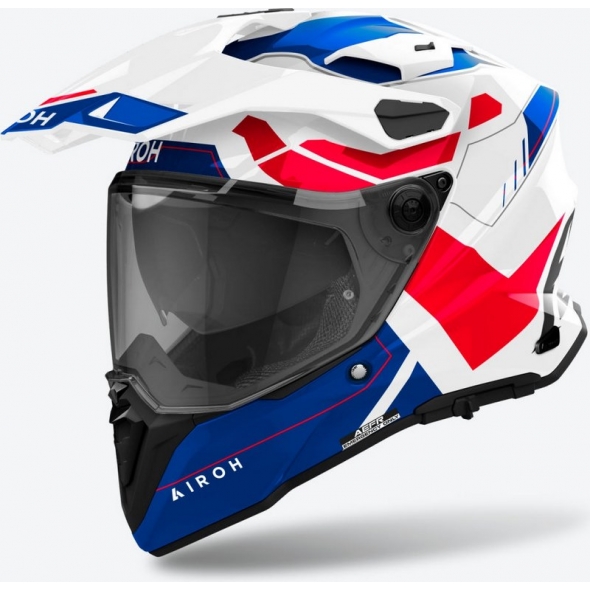 Airoh Airoh OFF-ROAD Helmet COMMANDER 2 REVEAL, BLUE/RED GLOSS | CM2R18 / AI54A13111RUC | airoh_CM2R18_S | euronetbike-net