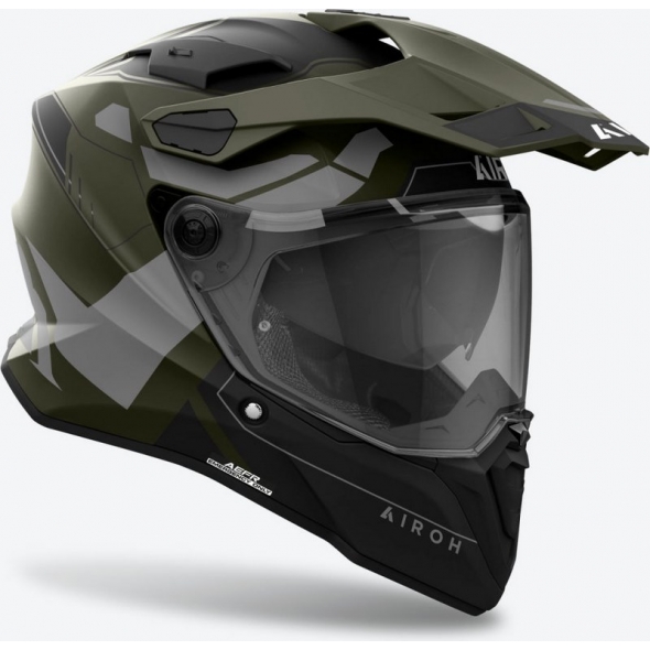 Airoh Airoh OFF-ROAD Helmet COMMANDER 2 REVEAL, MILITARY GREEN MATT | CM2R70 / AI54A13111RMC | airoh_CM2R70_L | euronetbike-net