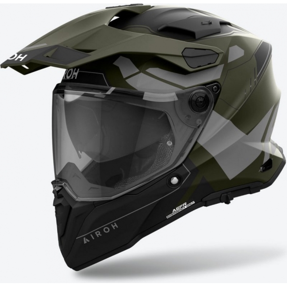 Airoh Airoh OFF-ROAD Helmet COMMANDER 2 REVEAL, MILITARY GREEN MATT | CM2R70 / AI54A13111RMC | airoh_CM2R70_L | euronetbike-net