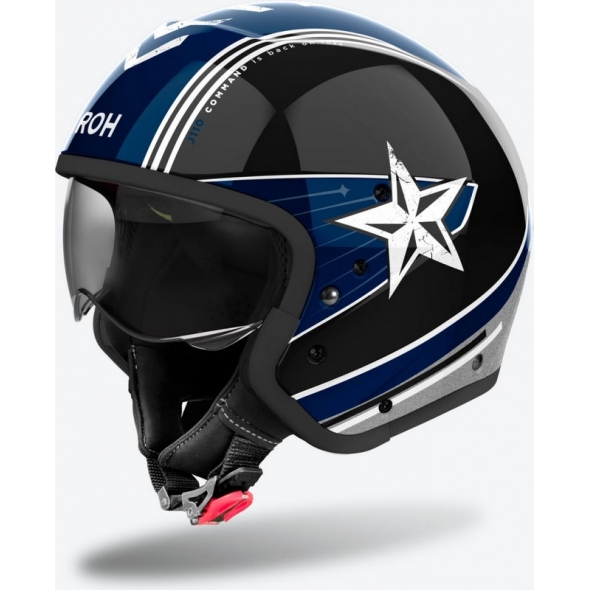 Airoh Airoh JET Helmet J 110 COMMAND, OCTANE GLOSS | J1C83 / AI55A13J11COC | airoh_J1C83_L | euronetbike-net