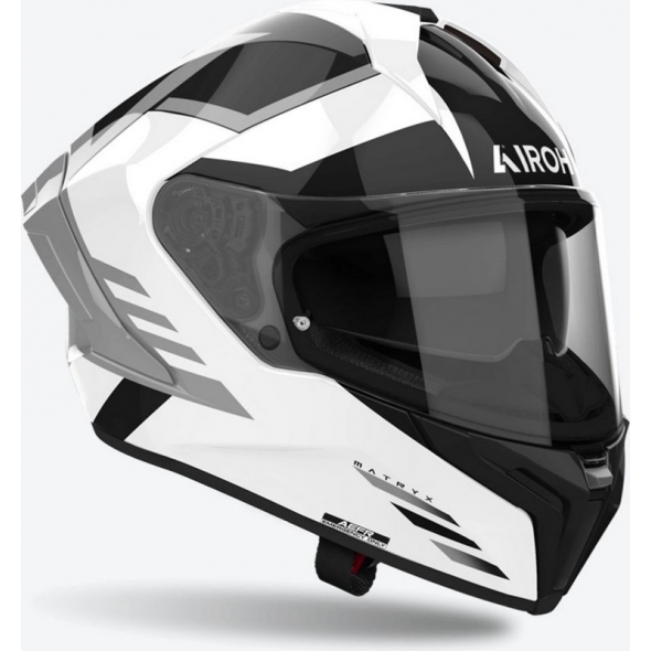 Airoh Airoh FULL FACE Helmet MATRYX THRON, WHITE GLOSS | MXT38 / AI47A13111TWC | airoh_MXT38_S | euronetbike-net