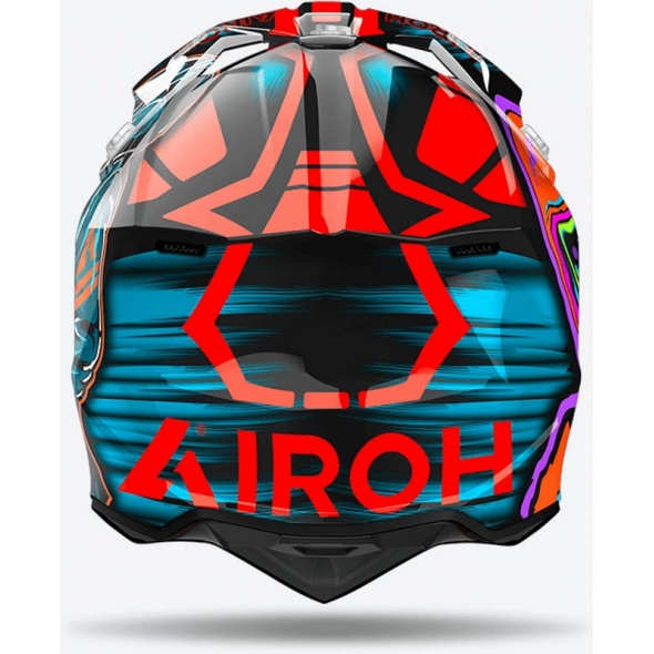 Airoh Airoh OFF-ROAD Helmet WRAAAP CYBER, ORANGE GLOSS | WRC32 / AI49A13919COS | airoh_WRC32_L | euronetbike-net