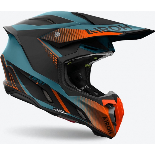 Airoh Airoh OFF-ROAD Helmet TWIST 3 SHARD, ORANGE MATT | TW3S32 / AI53A13TW3SOC | airoh_TW3S32_M | euronetbike-net