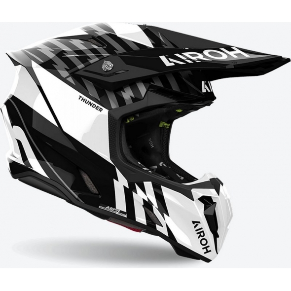 Airoh Airoh OFF-ROAD Helmet TWIST 3 THUNDER, BLACK/WHITE GLOSS | TW3T17 / AI53A13TW3TBC | airoh_TW3T17_L | euronetbike-net