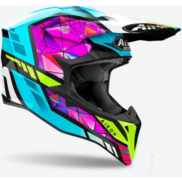 Airoh Airoh OFF-ROAD Helmet WRAAAP DIAMOND, GLOSS | WRAD54 / AI49A13919DOS | airoh_WRAD54_L | euronetbike-net