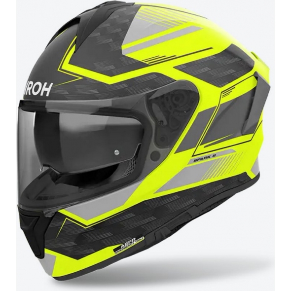 Airoh Airoh FULL FACE Helmet SPARK 2 ZENITH, YELLOW MATT | SP2Z31 / AI51A13SPAZYC | airoh_SP2Z31_XXL | euronetbike-net