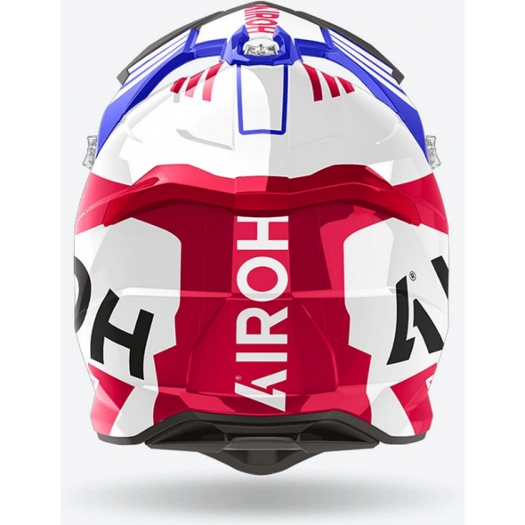 Airoh Airoh OFF-ROAD Helmet STRYCKER BRAVE, BLUE/RED GLOSS | STB55 / AI42A13OROBUC | airoh_STB55_XXL | euronetbike-net