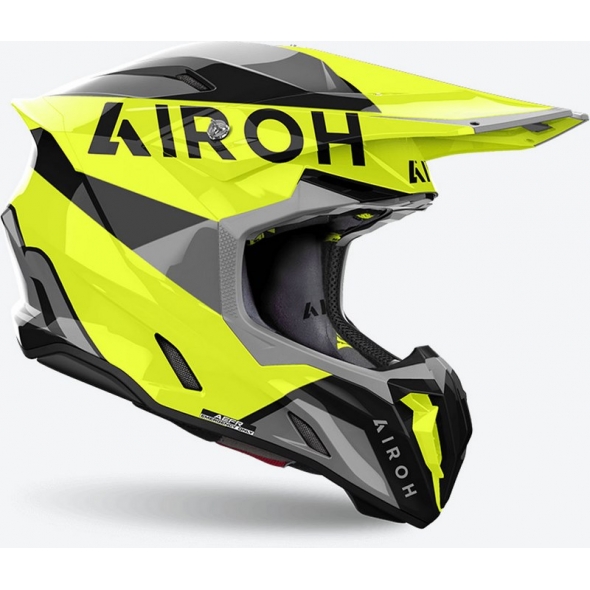 Airoh Airoh OFF-ROAD Helmet TWIST 3 KING, YELLOW GLOSS | TW3K31 / AI53A13TW3KYC | airoh_TW3K31_XL | euronetbike-net