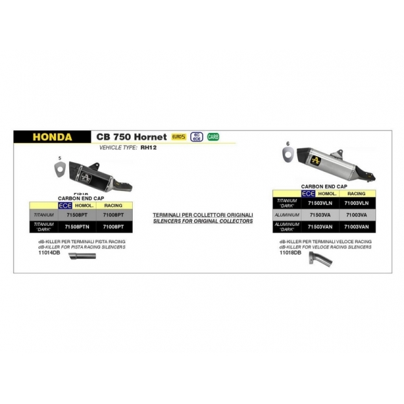 Arrow Arrow Sound Insert | 11018DB | arr_11018DB | euronetbike-net