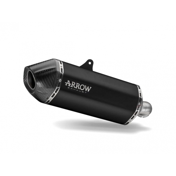 Arrow Arrow Sonora Racing Slip-On Dark Titanium Carbon End Cap | 72002SKN | arr_72002SKN | euronetbike-net