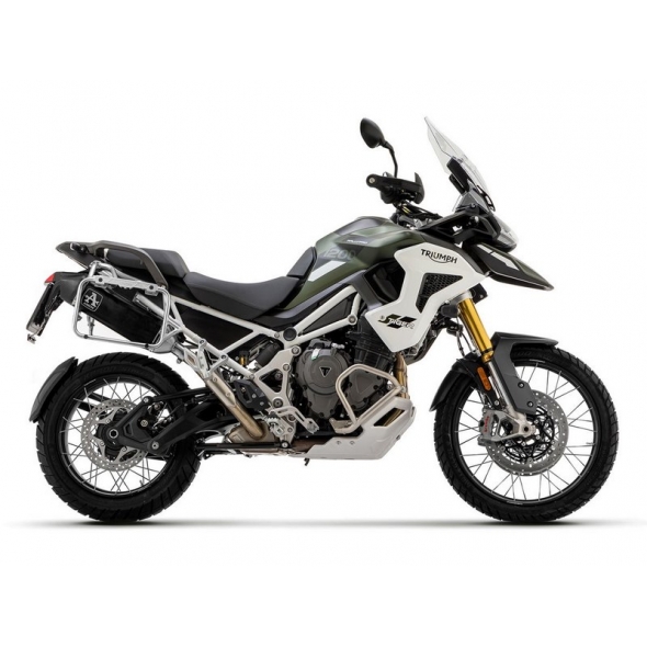 Arrow Arrow Veloce Racing Slip-On Dark Aluminium With Carbon Fibre Cover | 72003VAN | arr_72003VAN | euronetbike-net