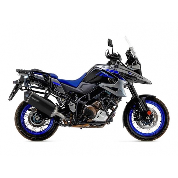 Arrow Arrow Sonora Racing Slip-On Dark Titanium Carbon End Cap | 72002SKN | arr_72002SKN | euronetbike-net