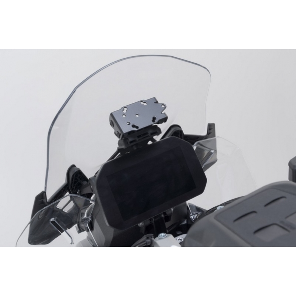 SW-Motech SW Motech GPS mount for cockpit. Black. BMW R 1300 GS (23-). | GPS.07.975.10000/B | sw_GPS_07_975_10000B | euronetbike-net