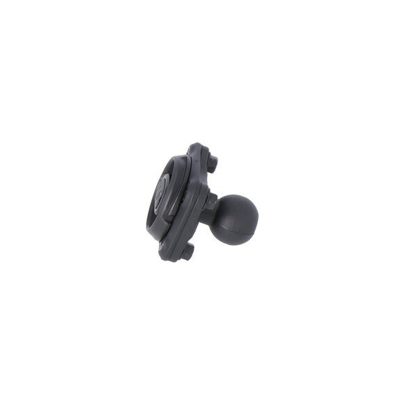 SW-Motech SW Motech T-Lock holder for socket arm. Incl. 1" ball. Black. | TL.00.940.10200 | sw_TL_00_940_10200 | euronetbike-net