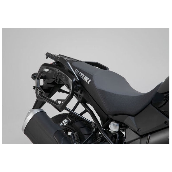 SW-Motech SW Motech Adventure set luggage. Silver. Suzuki V Strom 1000 (14-19). | ADV.05.440.75001/S | sw_ADV_05_440_75001S | euronetbike-net