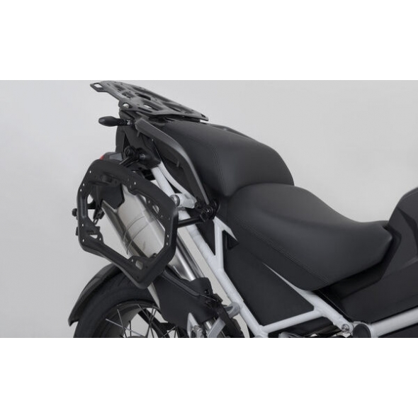 SW-Motech SW Motech TRAX ADV aluminium case system. Black. 45/37L. Tiger 1200 Rally / GT Explorer. | KFT.11.905.70102/B | sw_KFT_11_905_70102B | euronetbike-net