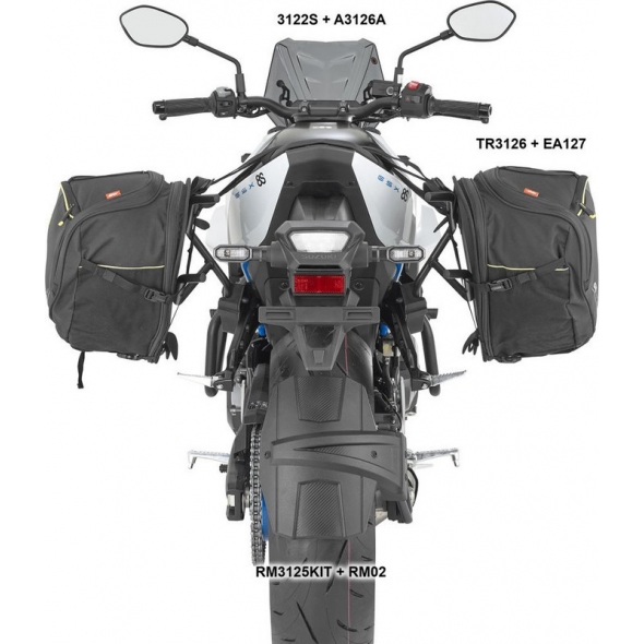 GIVI Parts GIVI Specific crash bar - black - for Suzuki GSX-8S (23) | TN3126 | givi_TN3126 | euronetbike-net